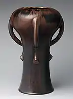 Vase, stoneware, c. 1893