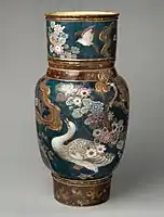 Porcelain vase by Ernest Chaplet, c. 1880