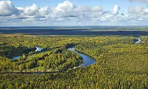 View of the Vasyugan River