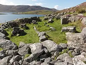 Iron Age wheelhouse near Vatersay