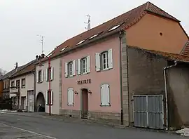 The town hall in Veckersviller