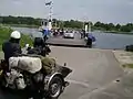 Ferry across the Maas