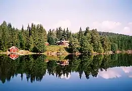 View of the shoreline