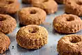 Munkii (doughnuts) being prepared