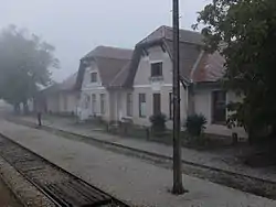 Veliko Trgovišće (view of the station before reconstruction)