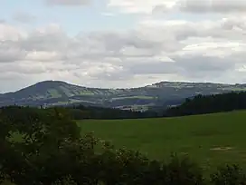 Extinct volcanoes in Nízký Jeseník