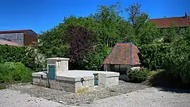 The fountain in Vellerot-lès-Vercel