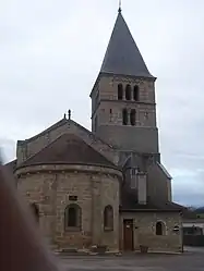 The church in Vendenesse-lès-Charolles