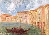 Venecia (óleo s/cartón) - Venice (oil on cardboard) - 35x50cm