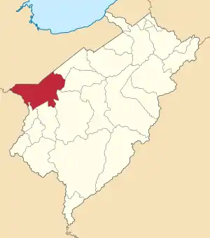 Location in Mérida