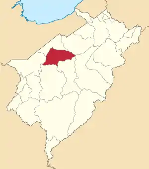 Location in Mérida