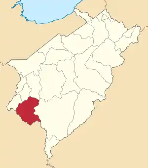 Location in Mérida