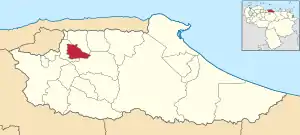 Location in Miranda