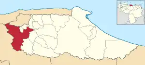 Location in Miranda