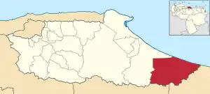 Location in Miranda