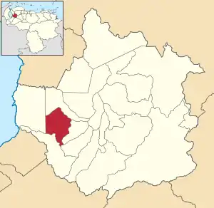 Location in Trujillo