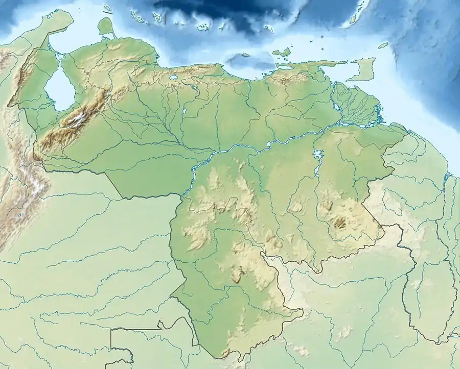 Sierra de Lema is located in Venezuela