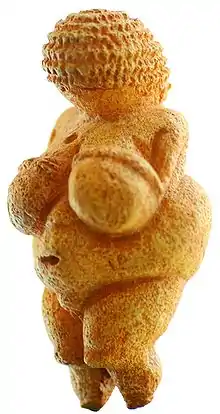 Image 34The Venus of Willendorf (made between 24,000 and 22,000 BCE) (from Nude (art))