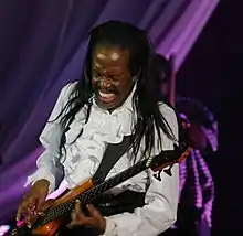 Verdine White from Earth, Wind & Fire