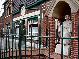 The Saint-Chrysole fountain in Verlinghem