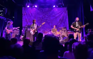 Versus performing live in New York City