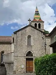 The church in Vesseaux