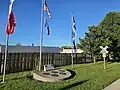 Veteran's Memorial on Sweetser Switch Trail