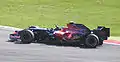 Sebastian Vettel driving the Toro Rosso STR2 at the 2007 Italian Grand Prix.