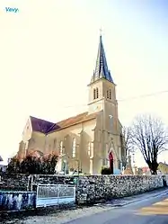 The church in Vevy