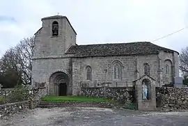 The church in Vézins-de-Lévézou