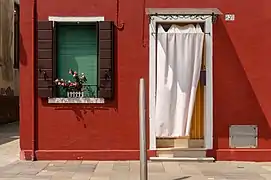 Entrance of a house in Fondamenta degli Assassini