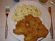 Wiener Schnitzel and potato salad