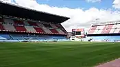 Northwest internal view of the stadium.