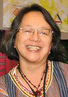 Victoria Tauli-Corpuz, international indigenous activist of Igorot ethnicity