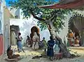 Dancers in the Courtyard, 1874