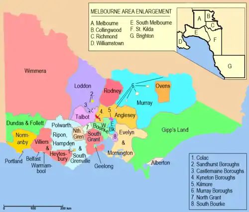         Districts 1856-1859