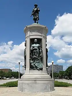 Victory Monument, aka World War I Black Soldiers' Memorial (1927), Chicago, Illinois.