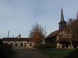 The church in Sainte-Marie-du-Lac-Nuisement