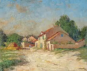 Vieilles maisons, effet de soleil(1907)