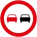 No overtaking