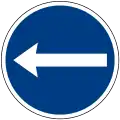 Turn left here