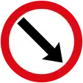 Keep right