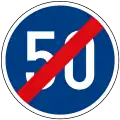 End of minimum speed limit