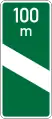 Motorway exit (100m)