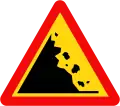 228a: Falling rocks from the left