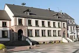 The town hall in Vieux-Thann