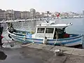 Traditional fishing boat on the Old Port