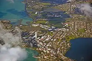 Looking west over Takapuna (2010)