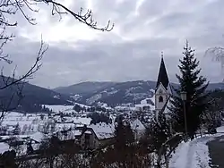 View of  Sankt Georgen ob Murau