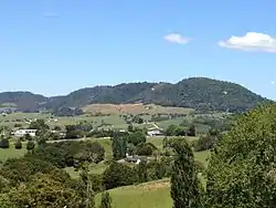 View from the hills of Maungaturoto